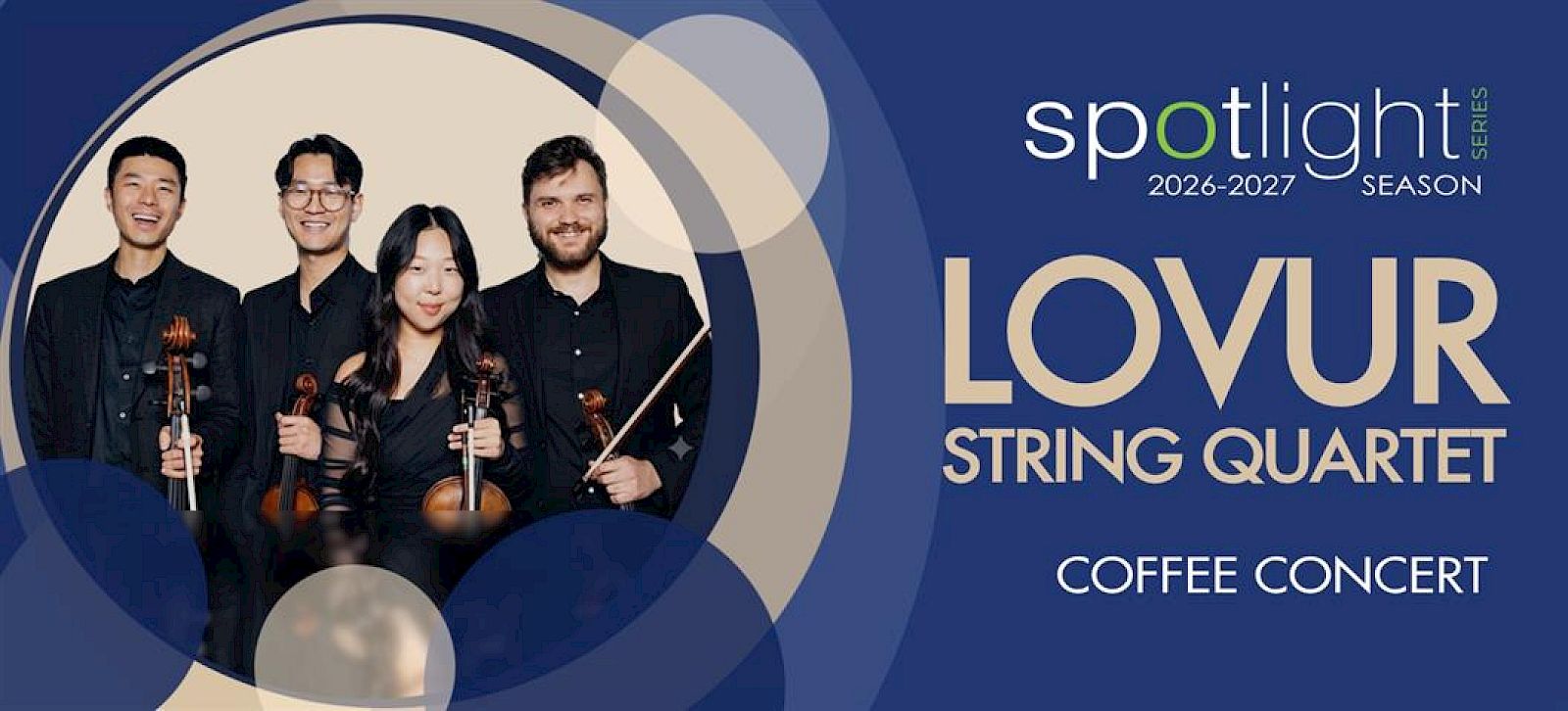 COFFEE CONCERT: LOVUR String Quartet