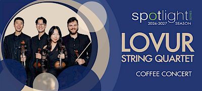 COFFEE CONCERT: LOVUR String Quartet