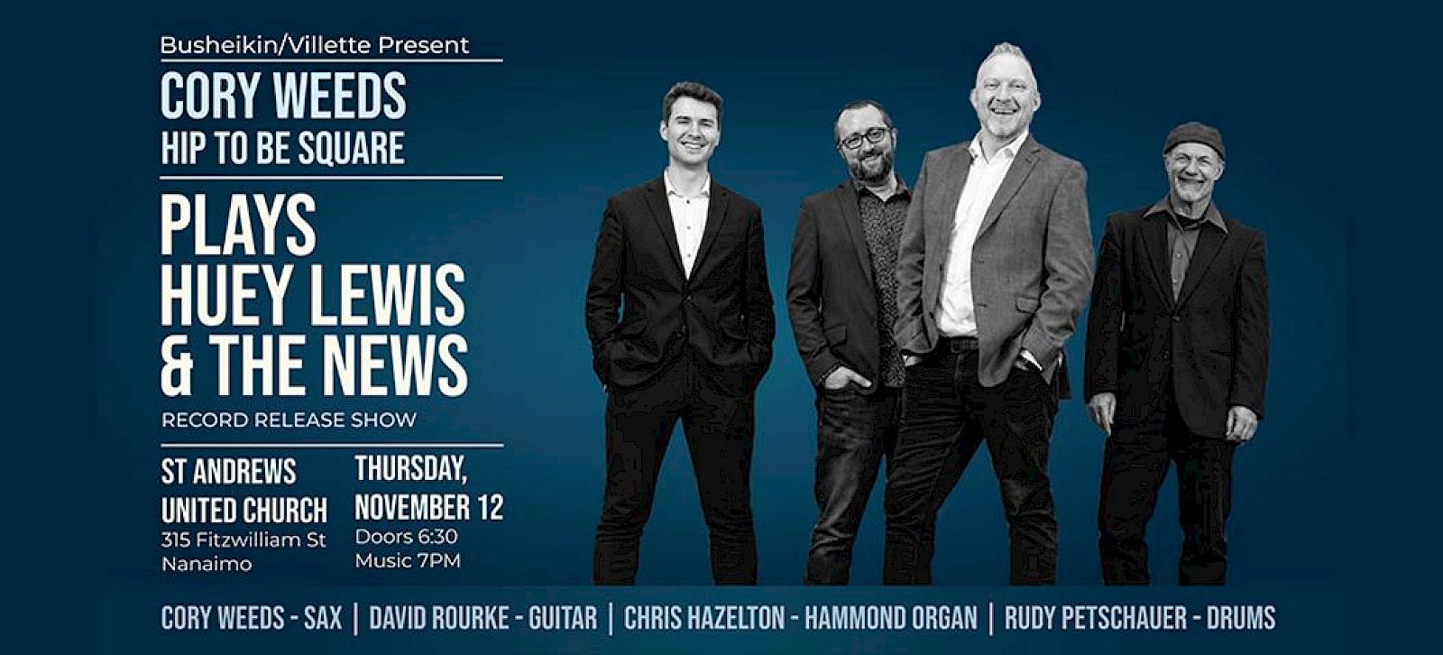 Cory Weeds Plays Huey Lewis & The News